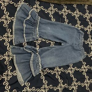 Bell bottom jeans
